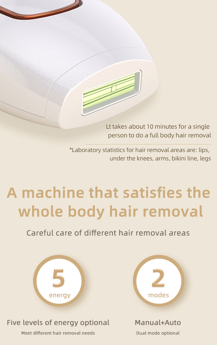 IPL Laser Hair Removal At Home Handset